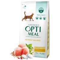 Сухой корм для кошек Optimeal курица 1.5 кг (4820215369671) изображение 2