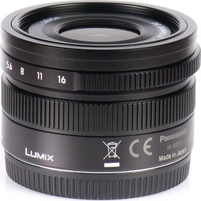 Объектив Panasonic Micro 4/3 Lens 15mm f/1.7 ASPH Black (H-X015E9-K) изображение 6