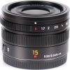 Объектив Panasonic Micro 4/3 Lens 15mm f/1.7 ASPH Black (H-X015E9-K) изображение 7