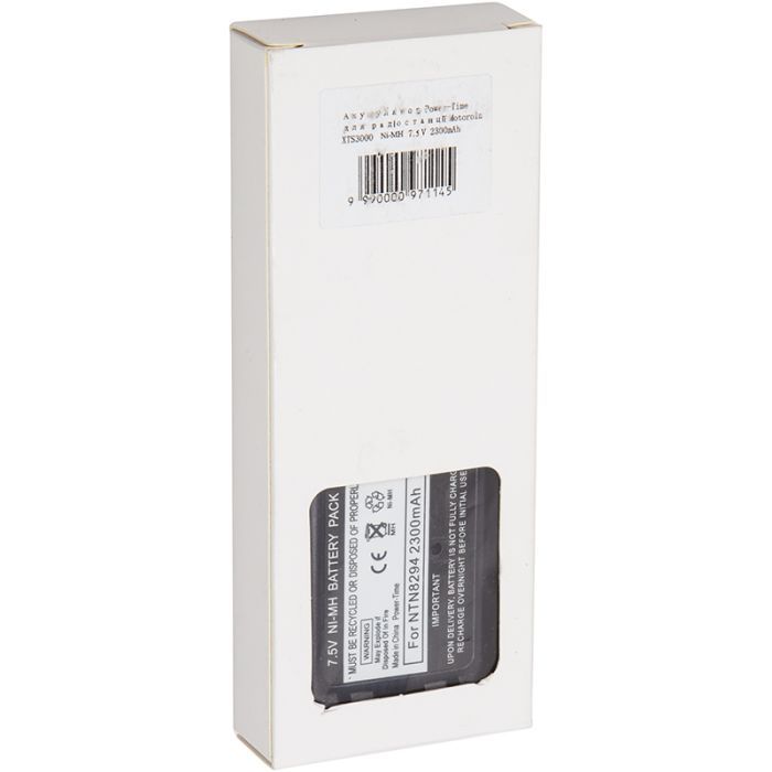 Аккумуляторная батарея Motorola XTS3000 Ni-MH 7.4V 2300mA Power-Time (PTM-3000) изображение 5