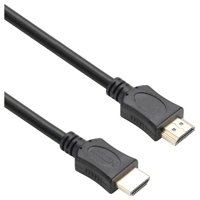 Кабель мультимедійний HDMI M to HDMI M 0.5m V1.4 Prologix (PR-HDMI-HDMI-CCS -01-30-05m)