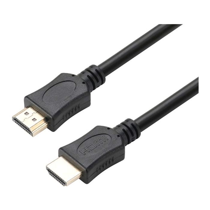 Кабель мультимедійний HDMI M to HDMI M 0.5m V1.4 Prologix (PR-HDMI-HDMI-CCS -01-30-05m) зображення 2