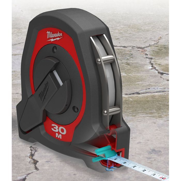 Рулетка Milwaukee длинная в закрытом корпусе LTC 30 м (48225103) изображение 3