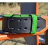 Атлетичний пояс MadMax MFB-302 Quick Release Belt шкіряний Black/Green L (MFB-302_L) зображення 4