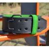 Атлетичний пояс MadMax MFB-302 Quick Release Belt шкіряний Black/Green L (MFB-302_L) зображення 4