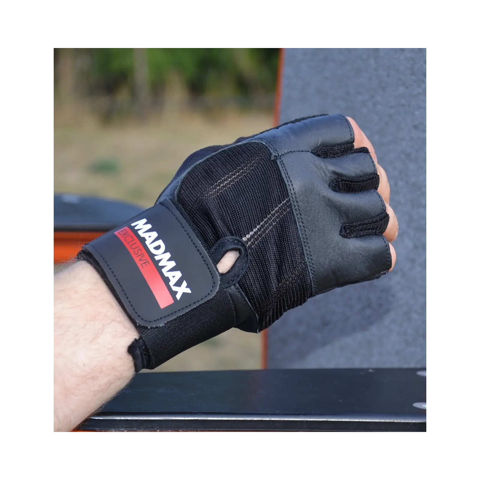 Перчатки для фитнеса MadMax MFG-269 Professional Exclusive Black XXL (MFG-269-Black_XXL) изображение 2