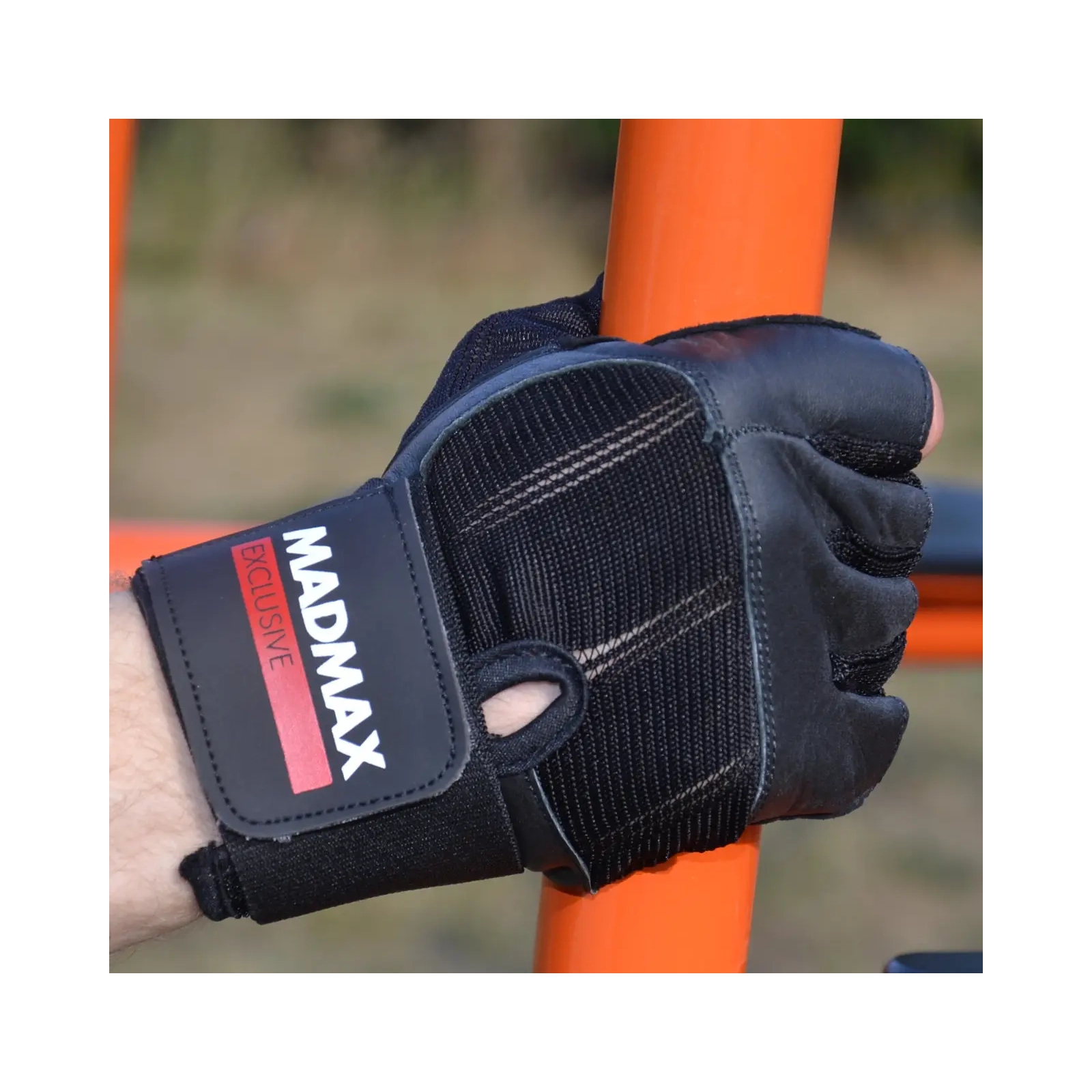 Перчатки для фитнеса MadMax MFG-269 Professional Exclusive Black M (MFG-269-Black_M) изображение 5