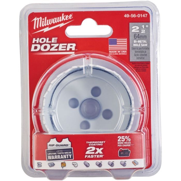 Коронка Milwaukee Bi-Metal 33мм (49560067) изображение 2