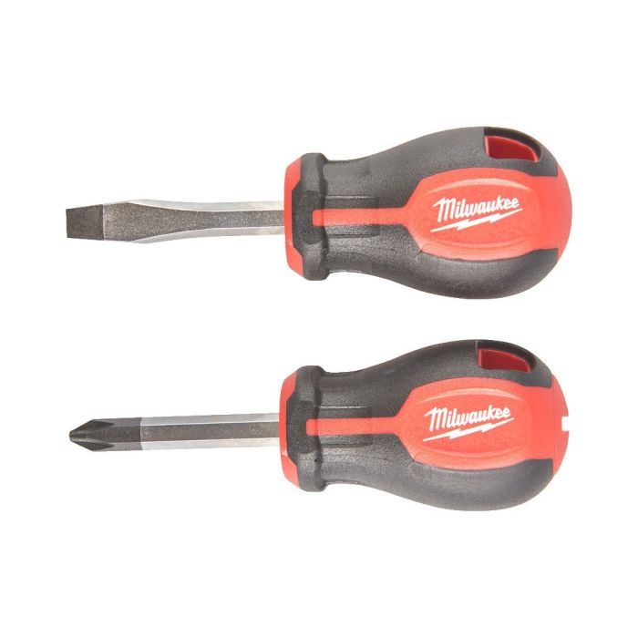 Набір викруток Milwaukee магнітних коротких з тригранною рукояткою 2шт. (4932471810)