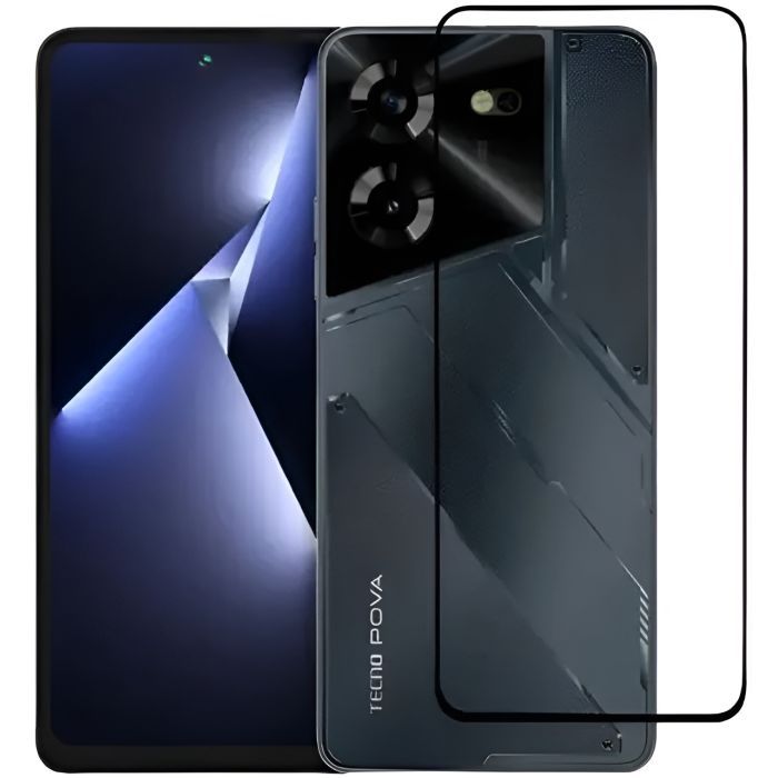 Скло захисне BeCover Tecno POVA 5 (LH7n) Black (710031) зображення 2