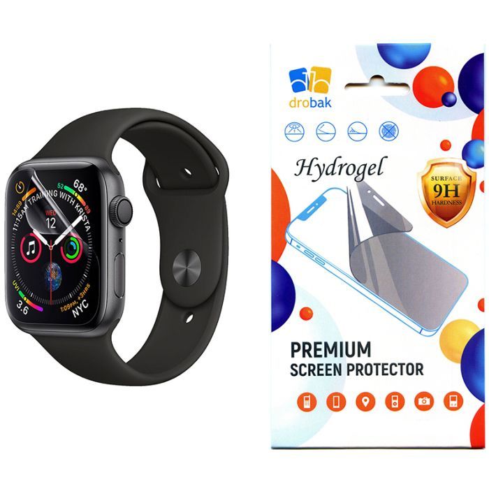 Пленка защитная Drobak Hydrogel Apple Watch Series 9 45mm (2шт) (323212)