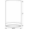 Светильник точечный Candellux 2282879 TUBA (2282879) изображение 2