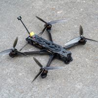Квадрокоптер Foxeer Aura 7" Black Analog ELRS Cam72 (No GPS, no Gopro Mount) (FR1180ASE-72)