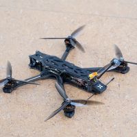 Квадрокоптер Foxeer Aura 7" Black Analog ELRS Cam72 (No GPS, no Gopro Mount) (FR1180ASE-72) зображення 3