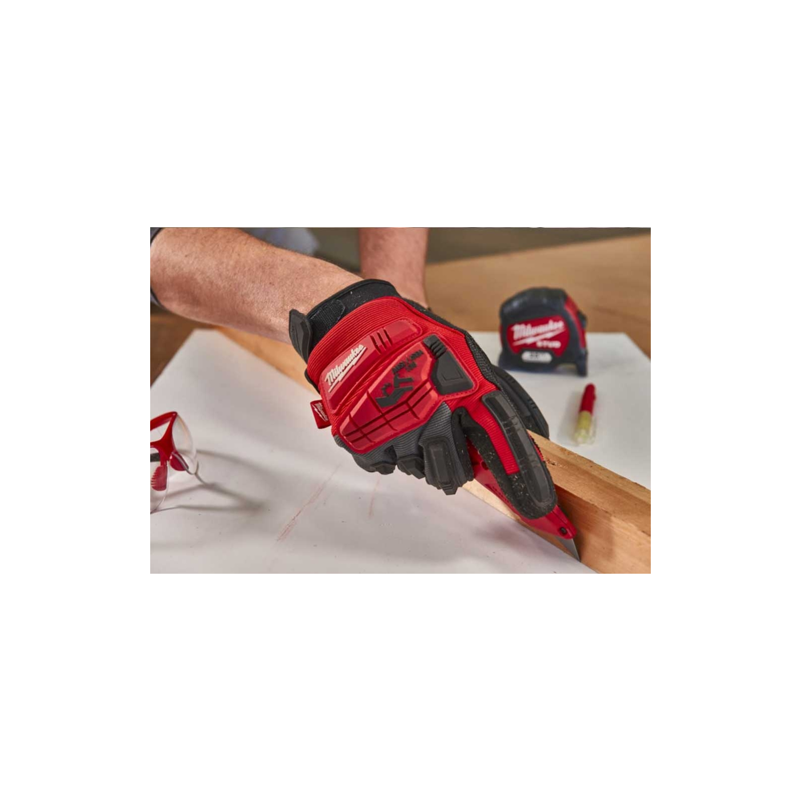 Защитные перчатки Milwaukee з захистом від удару, 9/L (4932471909) изображение 5