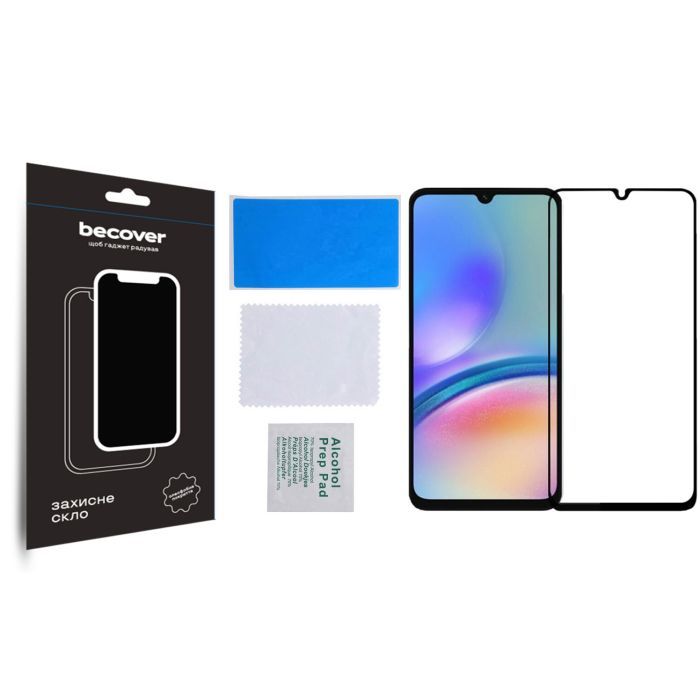 Скло захисне BeCover Samsung Galaxy A05 SM-A055/A05s SM-A057 Black (710157) зображення 3