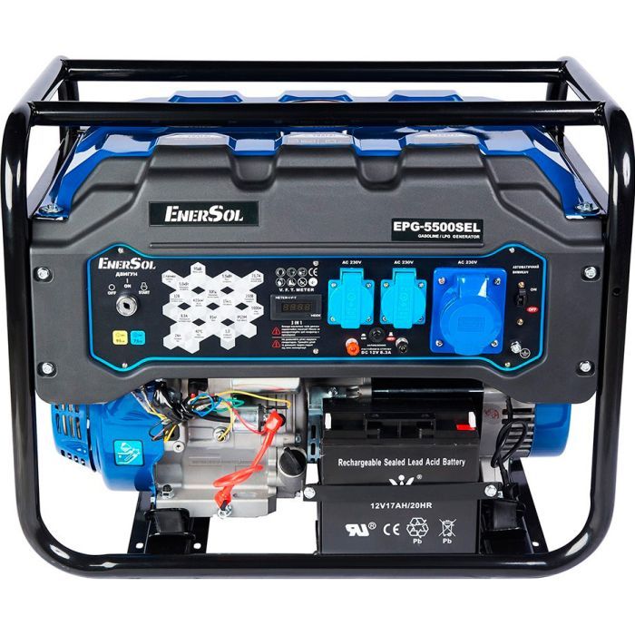 Генератор Enersol газ-бензин 5.5kW (EPG-5500SEL) изображение 2