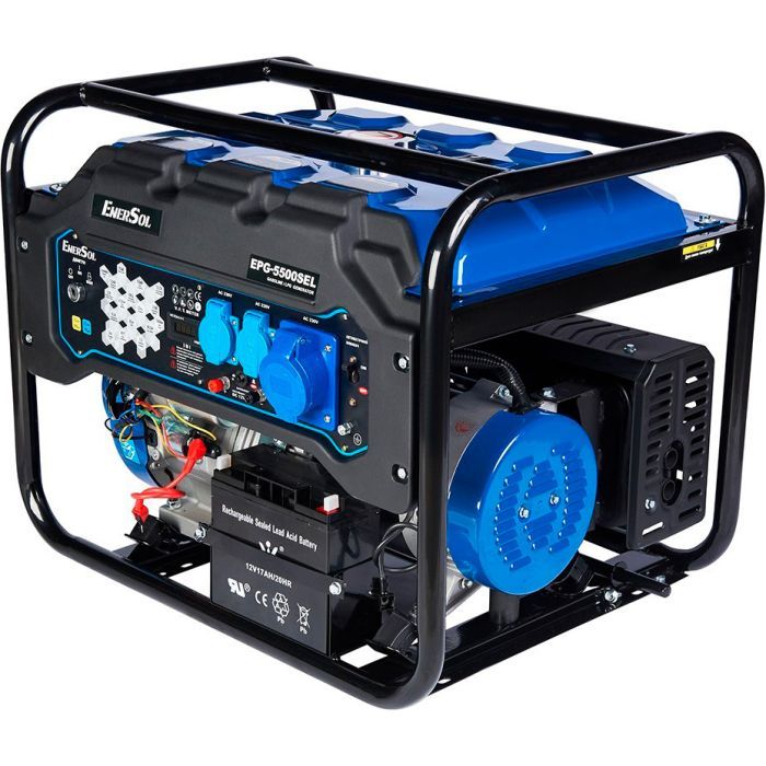 Генератор Enersol газ-бензин 5.5kW (EPG-5500SEL) изображение 2