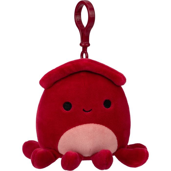 Мягкая игрушка Squishmallows на клипсе – Кальмар Альтман 9 см (SQCP00146)