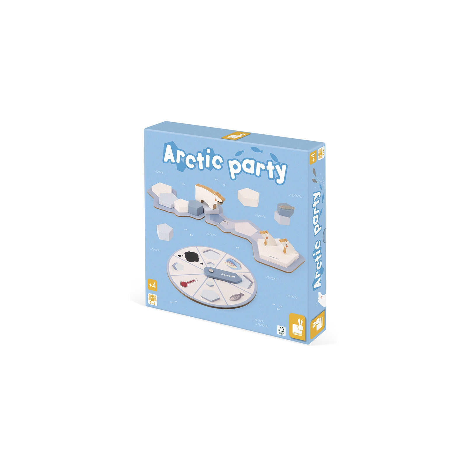 Настольная игра Janod Арктическая вечеринка (J02469) изображение 8