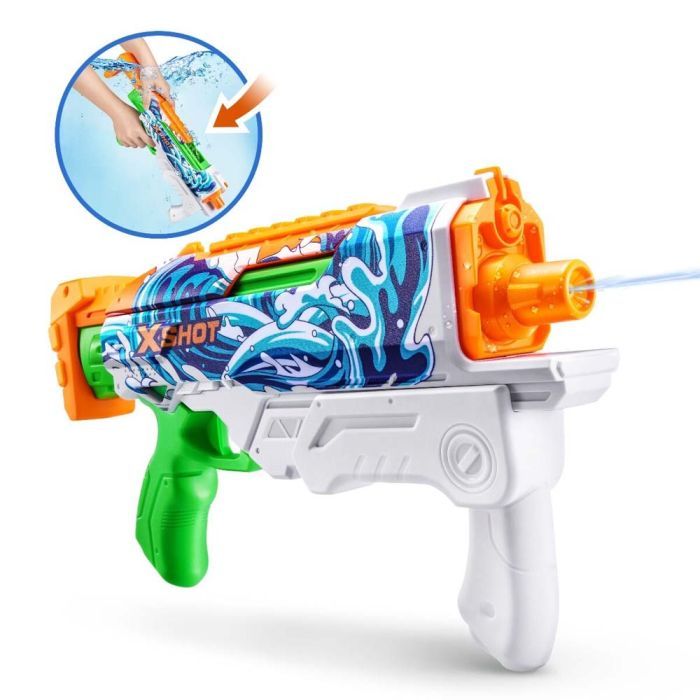 Іграшкова зброя Zuru X -Shot Водний бластер Fast FIill Sins HYPERLOAD Waves (11854A) зображення 3