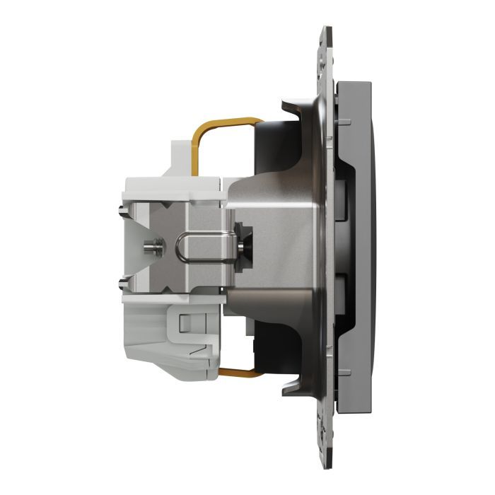 Розетка Schneider Electric ASFORA со штор. антрацит (EPH2900271) изображение 3