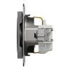Розетка Schneider Electric ASFORA со штор. антрацит (EPH2900271) изображение 4
