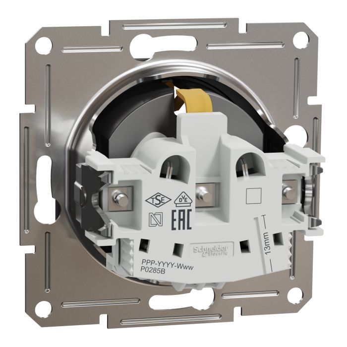 Розетка Schneider Electric ASFORA со штор. антрацит (EPH2900271) изображение 7