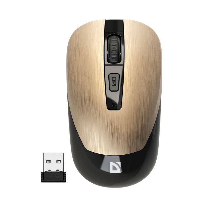 Мышка Defender Wave MM-995 Silent Wireless Black (52995)