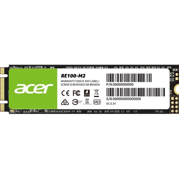 Накопитель SSD M.2 2280 256GB RE100 Acer (BL.9BWWA.113)