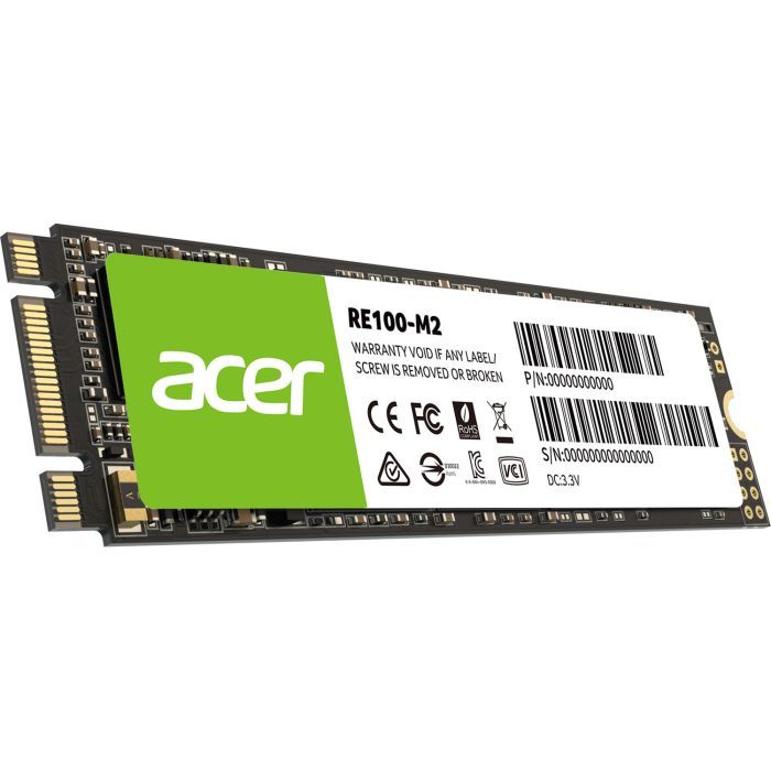 Накопитель SSD M.2 2280 256GB RE100 Acer (BL.9BWWA.113) изображение 2