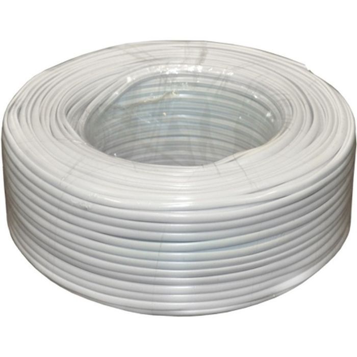 Кабель телевизионный Ritar RG6U 75 Ом 1,02мм.CU, 48x0.12m CCA, white, 100м (RT-W100-RG6U-48W 1CU)