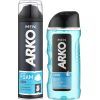 Набор косметики ARKO Men Cool Пена для бритья 200 мл + Гель для душа 260 мл (8690506546717) изображение 2