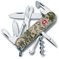 Нож Victorinox Climber Army Піксель + Лого (1.3703.3_W3941p) изображение 2