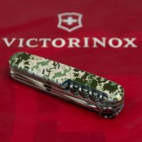 Нож Victorinox Climber Army Піксель + Лого (1.3703.3_W3941p) изображение 4