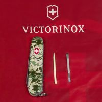 Нож Victorinox Climber Army Піксель + Лого (1.3703.3_W3941p) изображение 6