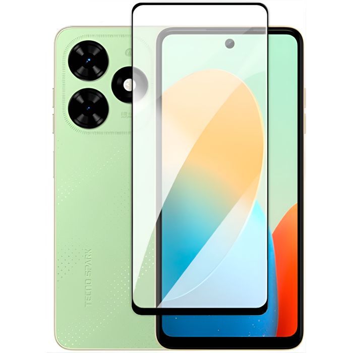 Стекло защитное BeCover Tecno Spark Go 2024 (BG6) Black (710484) изображение 2