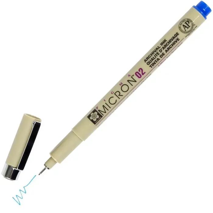 Лайнер Sakura Pigma Micron (0.2) 0,3 мм Червоний (084511318403) зображення 2