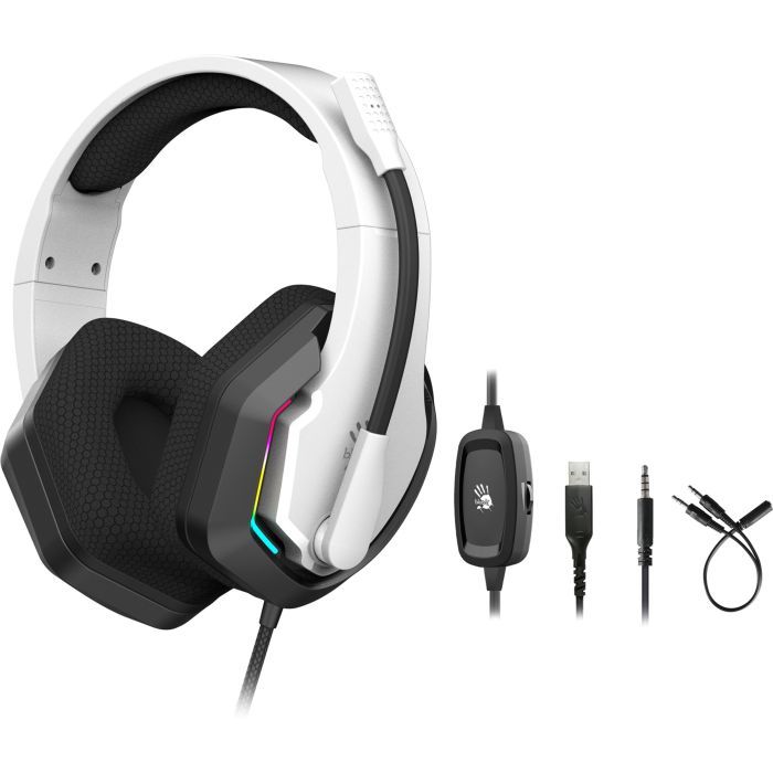 Наушники A4Tech Bloody G260p White (4711421996716) изображение 7