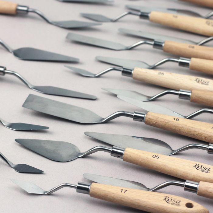 Мастихін Rosa Studio 11916 ромб, довжина 3,5см (6926586612151) зображення 6