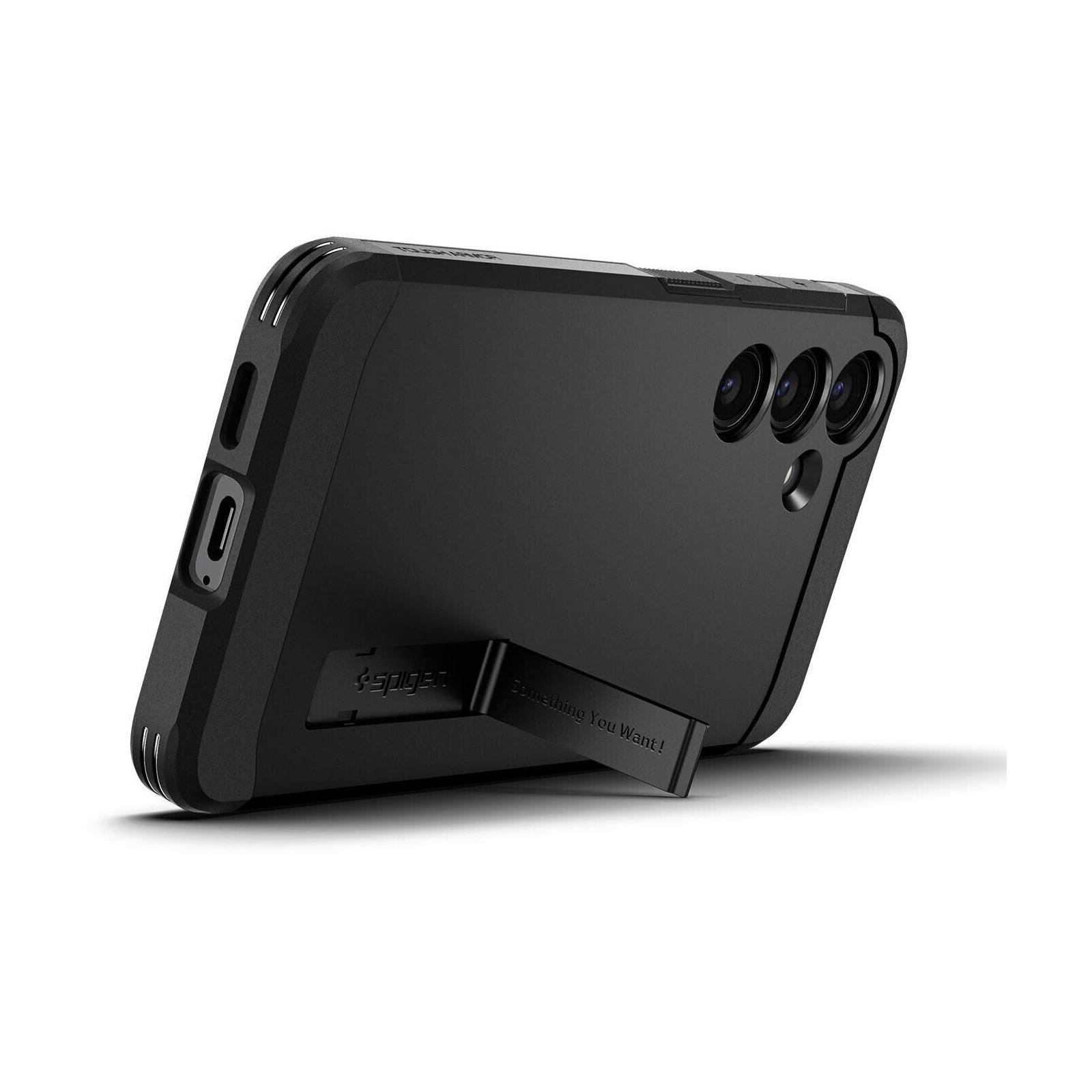 Чехол для мобильного телефона Spigen Samsung Galaxy S24 Tough Armor Black (ACS07355) изображение 5