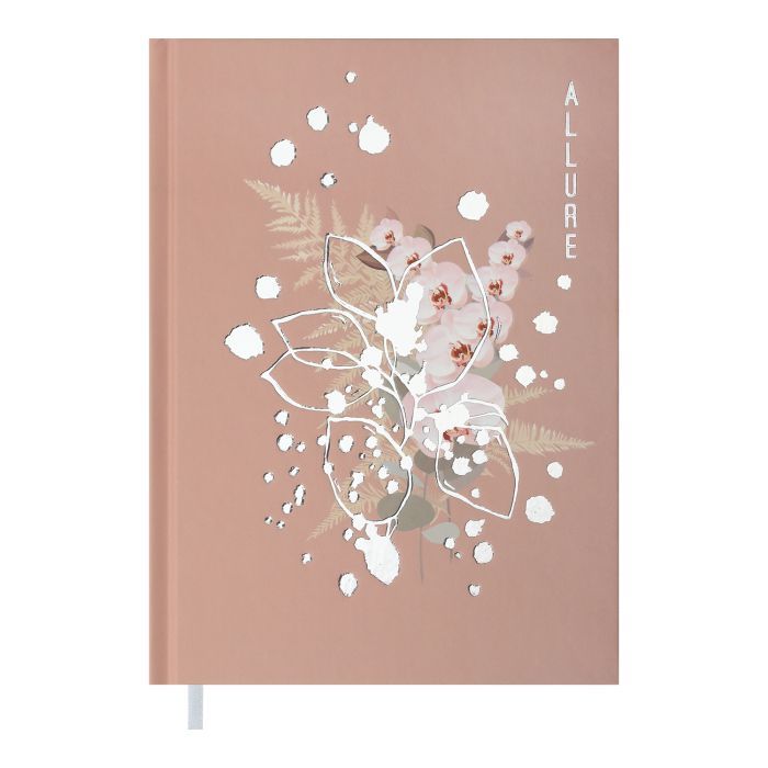 Еженедельник Buromax недатированный Allure, А5, капучино 288 страниц (BM.2037-32)
