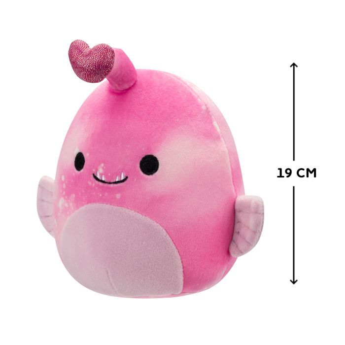Мягкая игрушка Squishmallows Рыба-удильник Си 19 см (SQVA00839) изображение 2