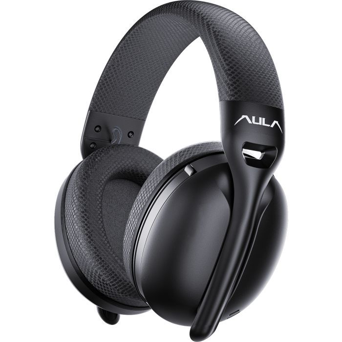 Наушники Aula S6 - 3 in 1 Wired/2.4G Wireless/Bluetooth Milk Tea (6948391235578)