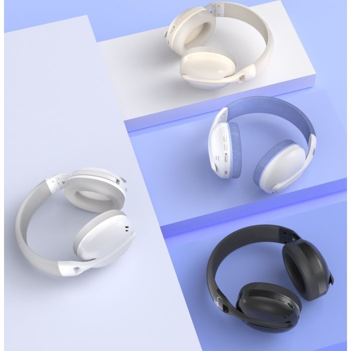 Наушники Aula S6 - 3 in 1 Wired/2.4G Wireless/Bluetooth Milk Tea (6948391235578) изображение 8