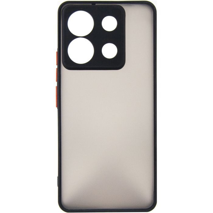 Чехол для мобильного телефона Dengos Matte Xiaomi Redmi Note 13 Pro 5G (black) (DG-TPU-MATT-142)