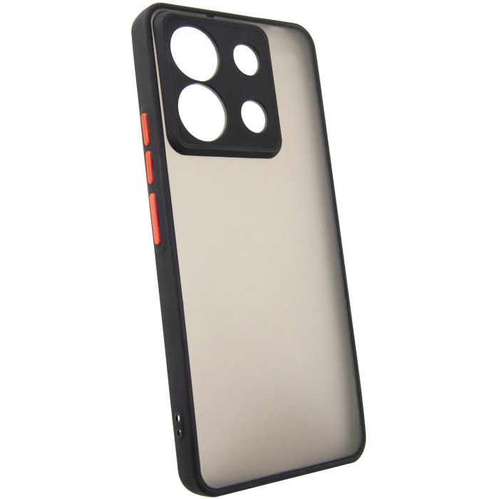 Чехол для мобильного телефона Dengos Matte Xiaomi Redmi Note 13 Pro 5G (black) (DG-TPU-MATT-142) изображение 2
