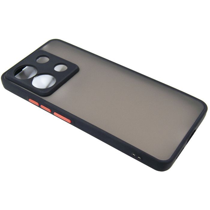 Чехол для мобильного телефона Dengos Matte Xiaomi Redmi Note 13 Pro 5G (black) (DG-TPU-MATT-142) изображение 3