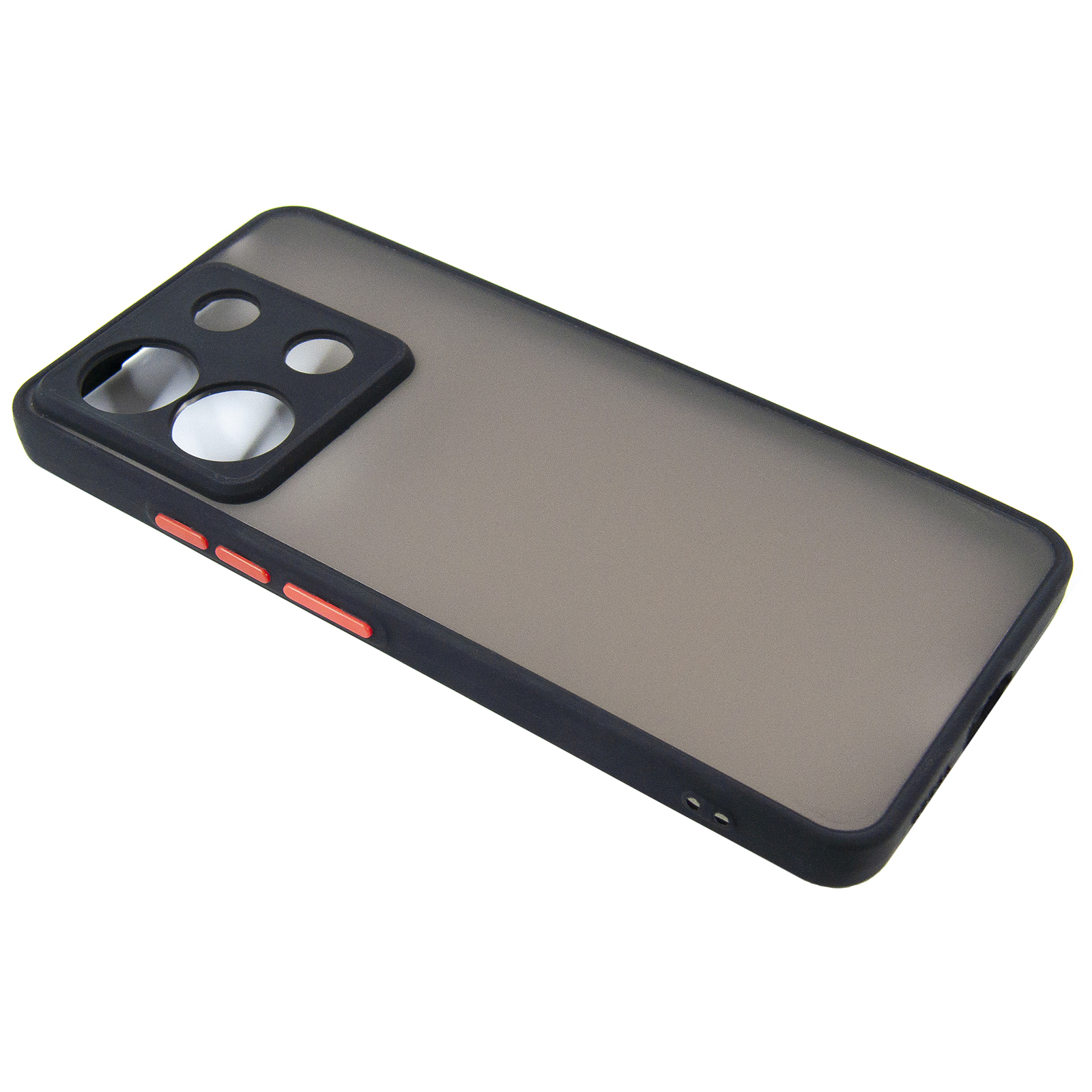 Чехол для мобильного телефона Dengos Matte Xiaomi Redmi Note 13 Pro 5G (black) (DG-TPU-MATT-142) изображение 3