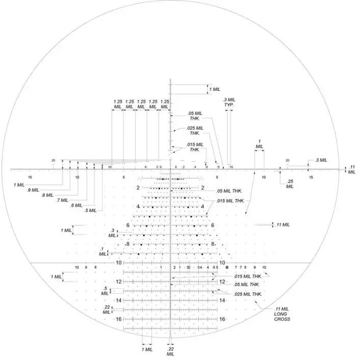 Оптический прицел Nightforce ATACR 7-35x56 ZeroS F1 0.1Mil сітка TreMor3 з підсвічуванням (C571) изображение 5